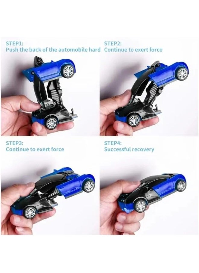 ShebSheb Transform Robot Car,Deformation Sports Car Robot Toy for Boys Girls Kids Children  - Image 5