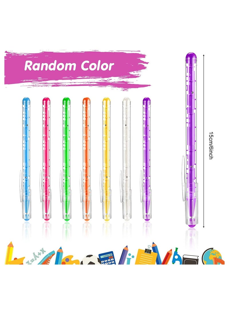 Generic - Creative Maze Puzzle Ballpoint Pen Set, 15 Fun Blue Ink Pens for Stress Relief, Perfect for Office, School, and Party Favors (Assorted Colors) - Image 1