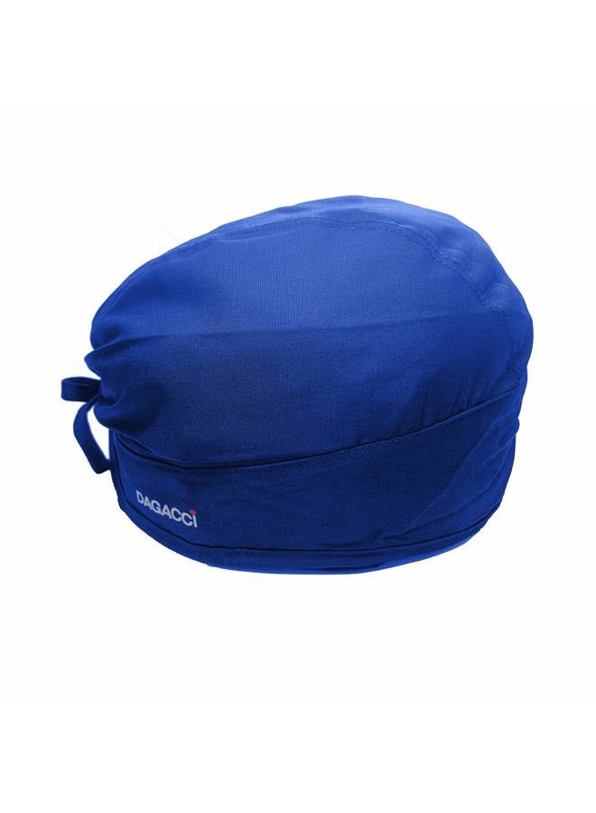 Dagacci Medical Uniform Unisex Scrub Cap, Royal Blue, 1 - Image 3