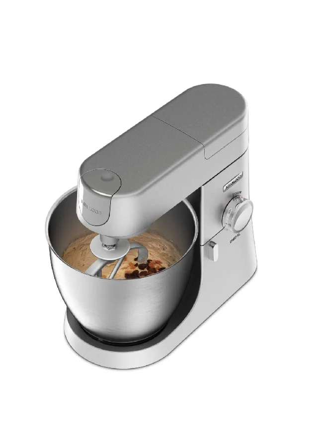 كينوود KVL4230S محضر الطعام شيف XI بخاصية الوقاية من تناثر الرذاذ فضي 6.7 لتر