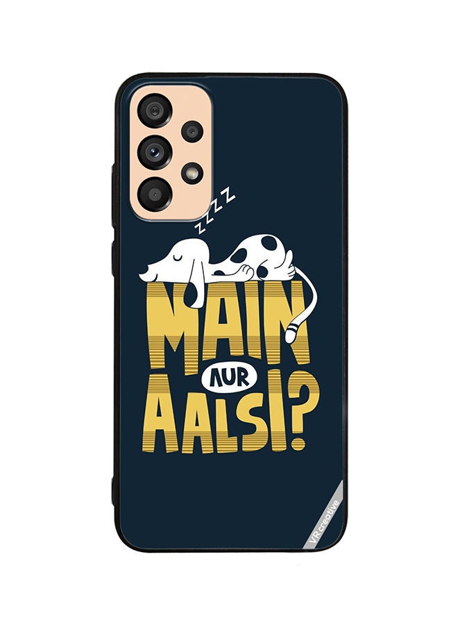 VR CREATIVE Protective Case Cover For Samsung Galaxy A33 5G Mai Aur Alsi Design Multicolour - Image 1