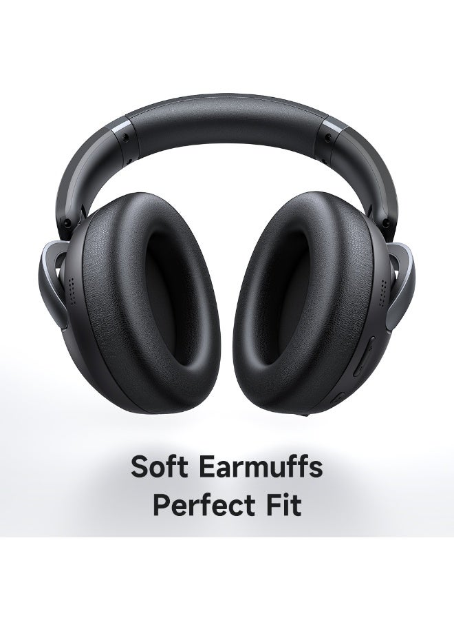 Mcdodo كابل شحن سريع USB-C إلى USB-C بقوة 60 واط بطول 3م (مضفر نايلون) و سماعات رأس HP-1400 لإلغاء الضوضاء النشطة طويلة الأمد و شاحن Mcdodo هيدروجين بقوة 20 واط PD بشاحن مزدوج (1C+1A) قابس المملكة المتحدة - Image 3