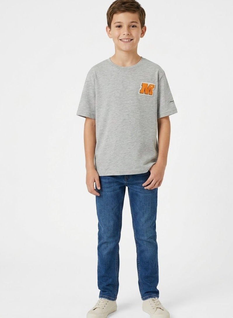 McLaren F1 Team US College Graphic Kids T-Shirt. - Image 1