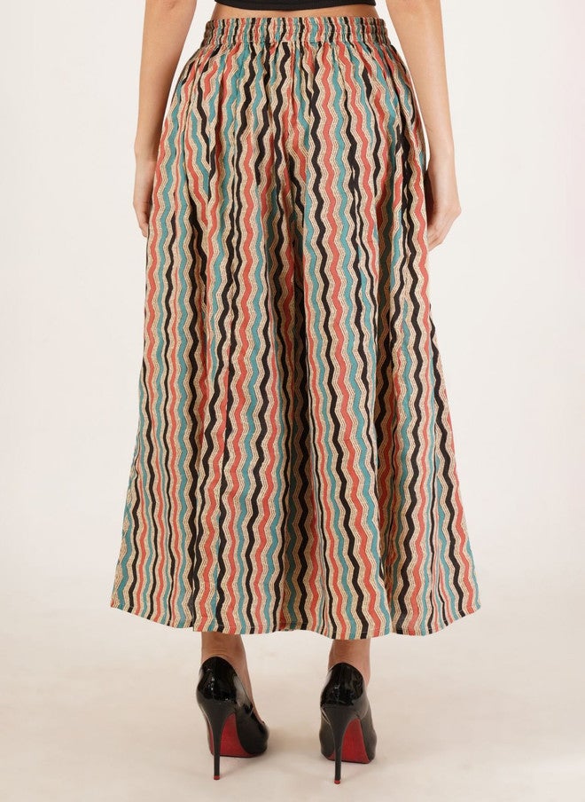 COTLAND FASHION Women Cotton Printed Palazzos - Image 3