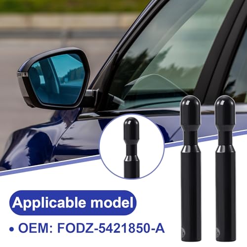 CustomyLife 4pcs Car Door Lock Knobs Inner Front Rear Door Lock Cover Pull Pin Cap Compatible with FODZ5421850A F150 F150 Replacement Accessories for Most Cars - Image 3