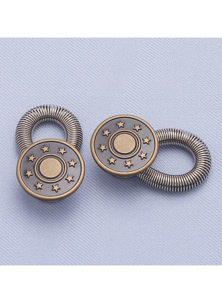 Metal button expander packet of 6 pieces - Image 3