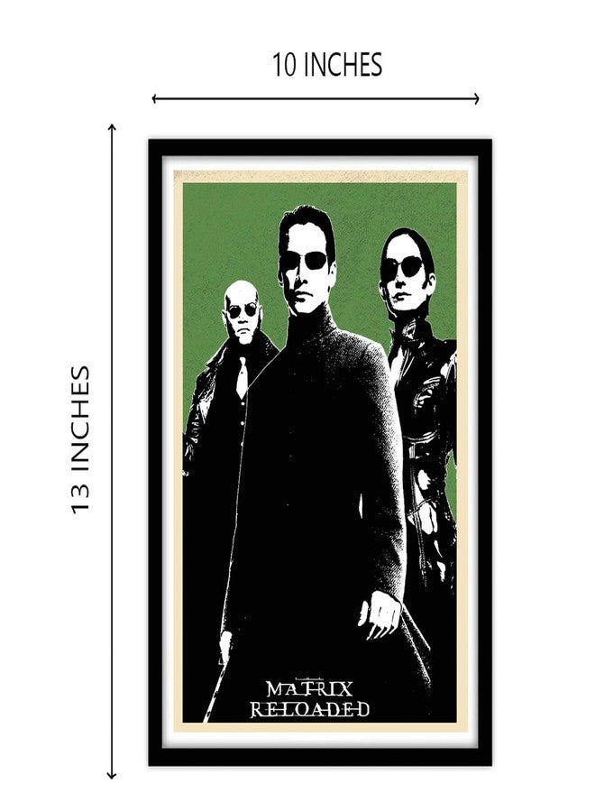 GRAY WALL Good Hope Matrix Movie Fanart Poster Framed for Room & Office (Multicolour, 10 Inch X 13 Inch, Framed) - Image 5