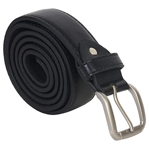 LB LEATHERBOSS Leatherboss Genuine Leather Travel Money Belt size 32, Black - Image 1
