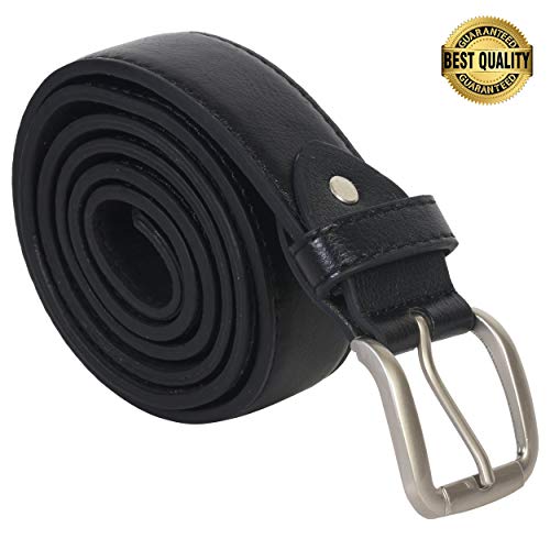LB LEATHERBOSS Leatherboss Genuine Leather Travel Money Belt size 32, Black - Image 3