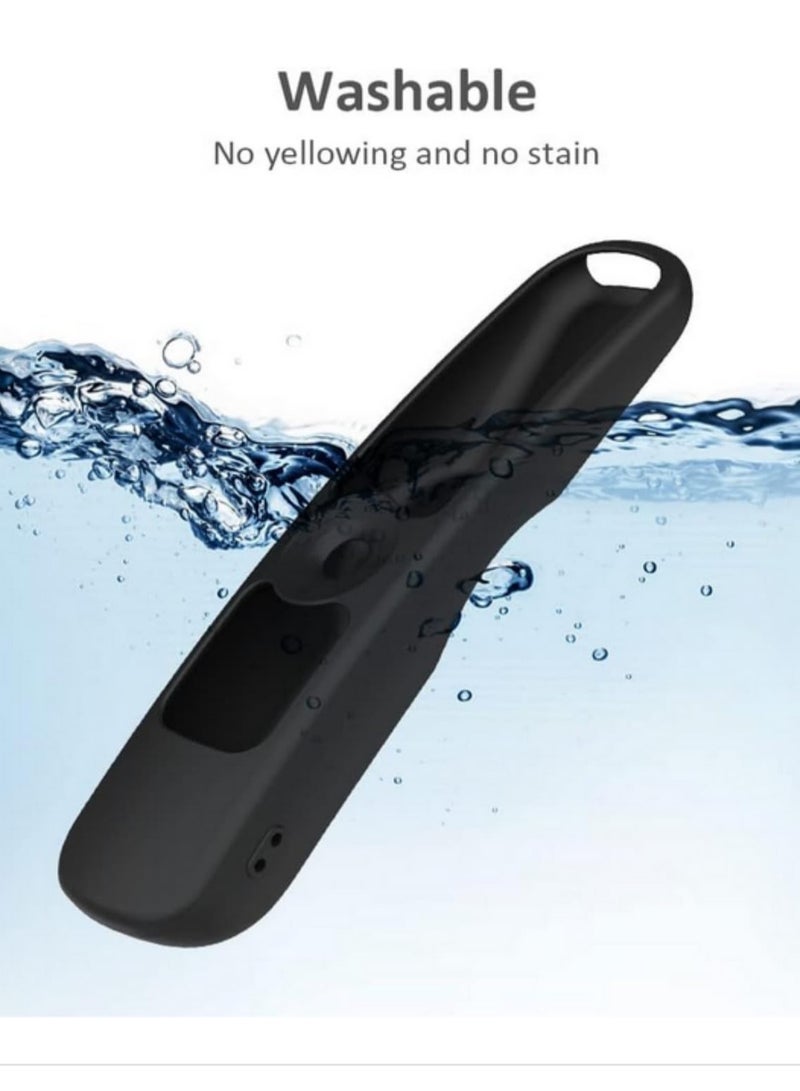1PC AN-MR21GA Silicone Protective Cover Case for LG AN-MR21GC/AN-MR21N Magic Remote Control Shockproof Soft Anti-Slip Skin for LG OLED TV Remotes (Black)  - Image 3