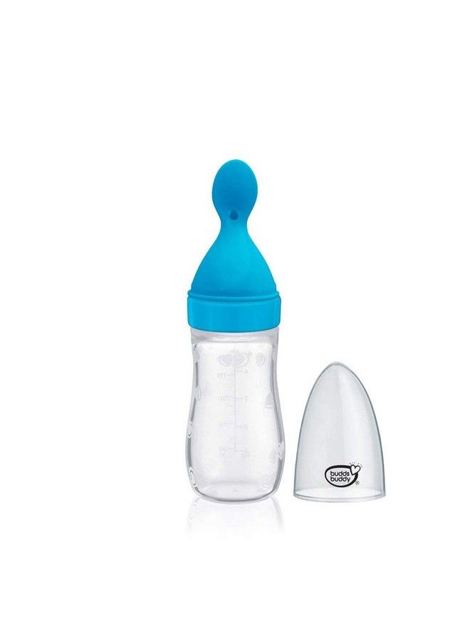 BuddsBuddy - Silicone Cereal Feeder 125 Ml (Blue) - Image 1