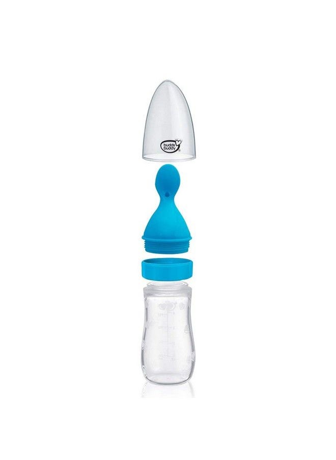 BuddsBuddy - Silicone Cereal Feeder 125 Ml (Blue) - Image 1