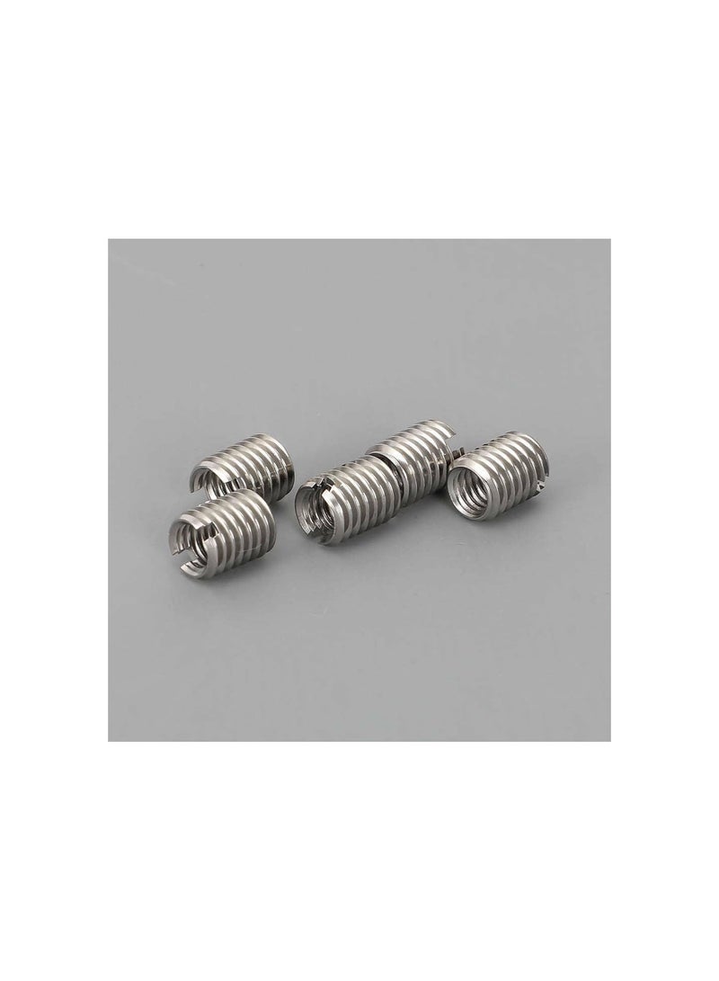 GGOOT M8 to M6 Thread Reducer, Self Tapping Thread Insert Stainless Steel Repair Insert Nut M8 Male M6 Female Thread Conversion Kit for Plumbing Connections Compressed Air Hydraulic - Image 4