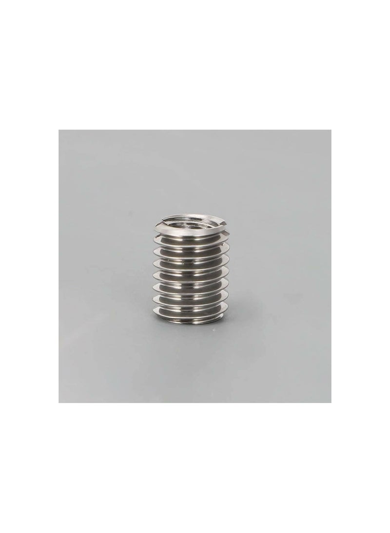 GGOOT M8 to M6 Thread Reducer, Self Tapping Thread Insert Stainless Steel Repair Insert Nut M8 Male M6 Female Thread Conversion Kit for Plumbing Connections Compressed Air Hydraulic - Image 5