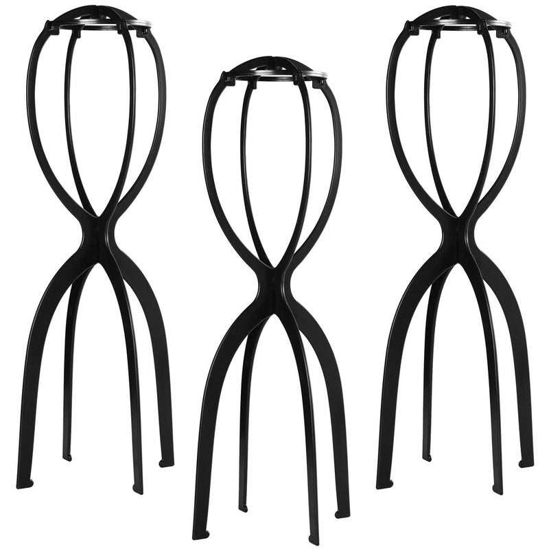 Dreamlover Wig Stand, Tall Wig Stand Long, 3 Pack - Image 1