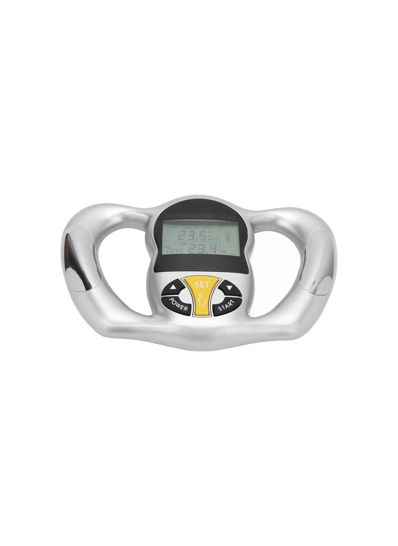Generic - Digital Body Fat Analyzer for Personal Health, Calorie BMI Measurement, Handheld Digital Body Fat Loss Monitor, Portable Health Monitor with LCD Screen, Body Fat Tester with Handle for Home - Image 1