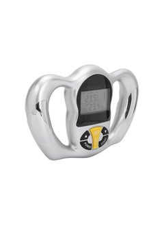Digital Body Fat Analyzer for Personal Health, Calorie BMI Measurement, Handheld Digital Body Fat Loss Monitor, Portable Health Monitor with LCD Screen, Body Fat Tester with Handle for Home
