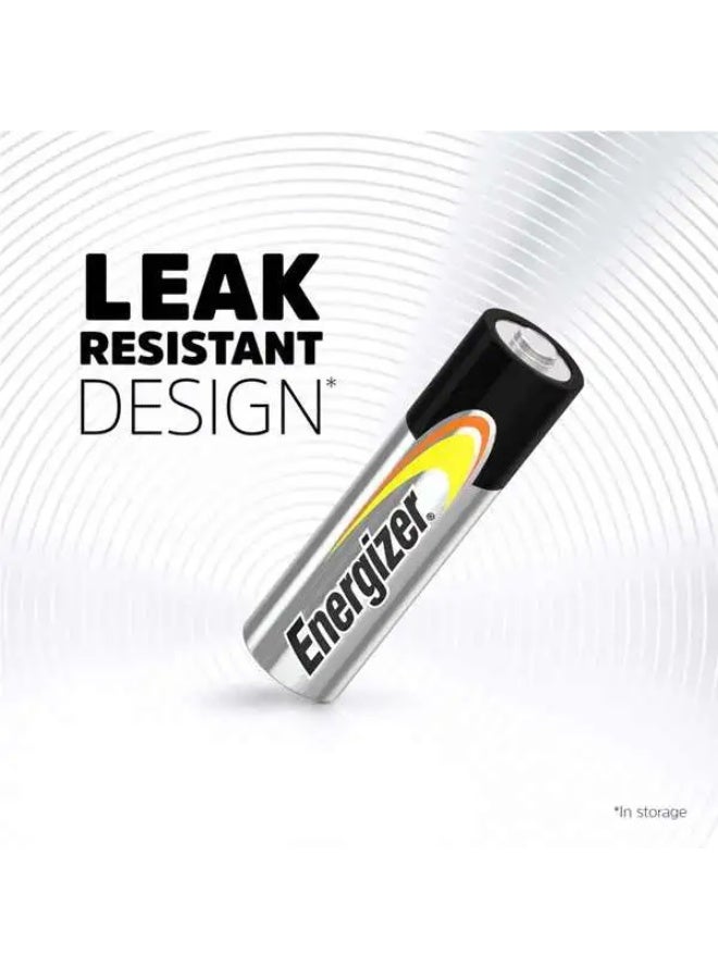 Energizer Alkaline Power AA Batteries Pack of 4, Long-Lasting Reliable Power for Everyday Devices, Leak-Resistant Performance for Remote Controls, Toys, Flashlights and Household Electronics - Image 3