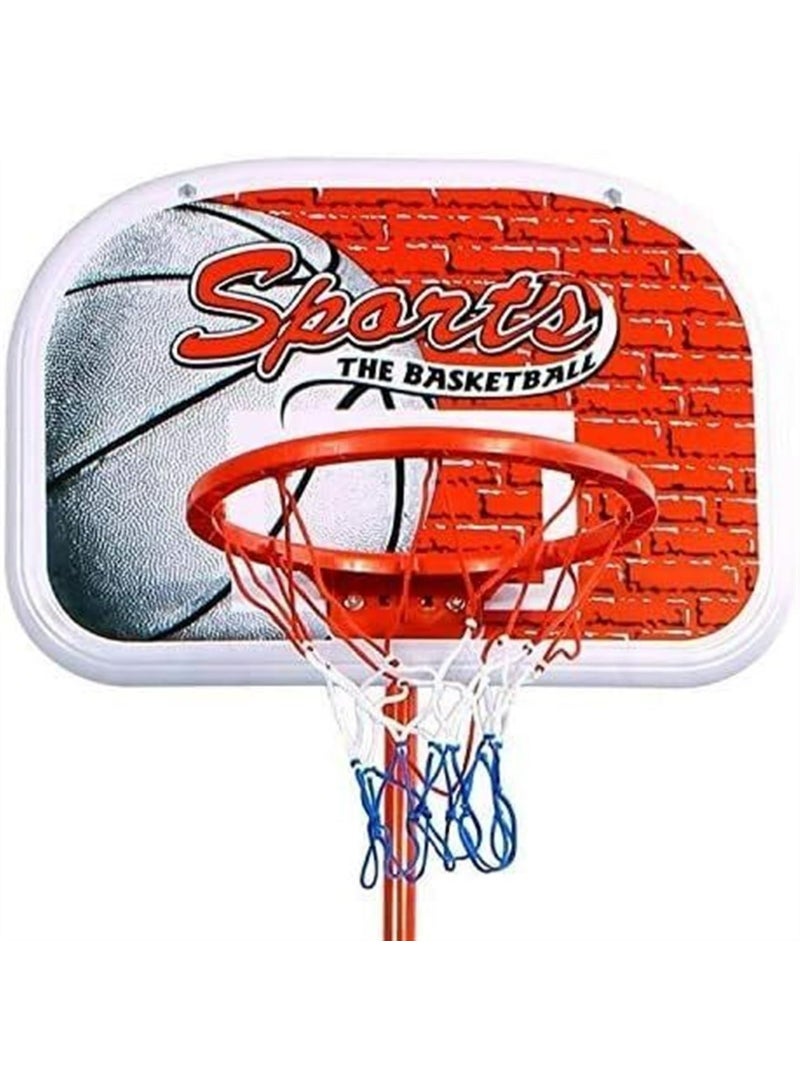 Kids Adjustable Basketball Hoop – Indoor/Outdoor Stand with Ball, Easy Setup - Image 1