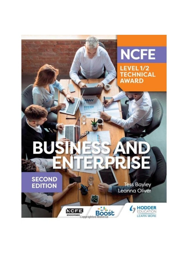 null - NCFE Level 1/2 Technical Award in Business and Enterprise Second Edition - Image 1