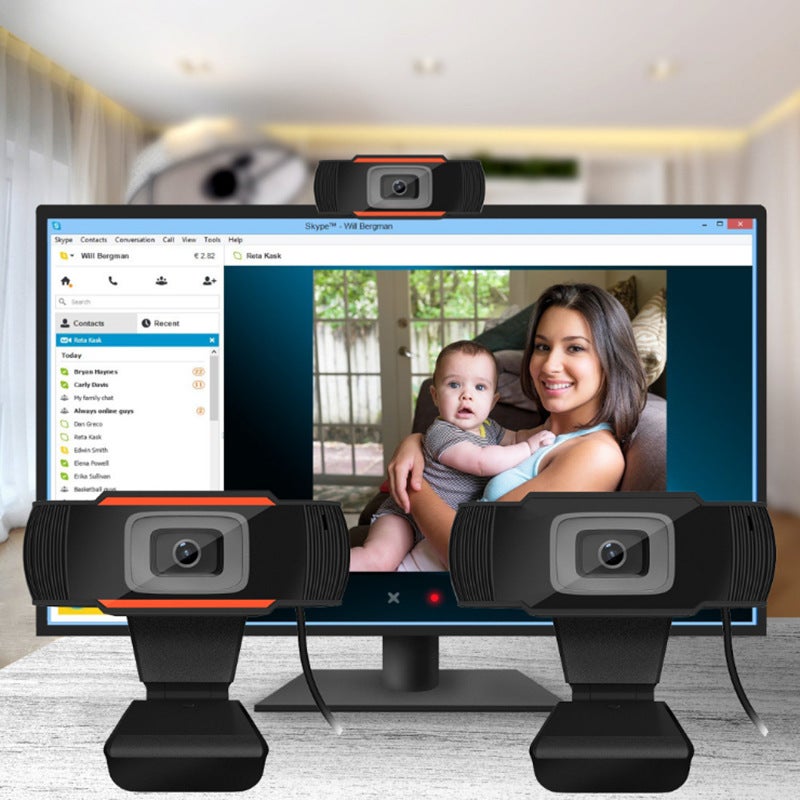 Usb Computer Camera 1080P Hd 2K Network Monitoring 720P Online Class Live Broadcast Pc Online Broadcast Webcam - Image 5
