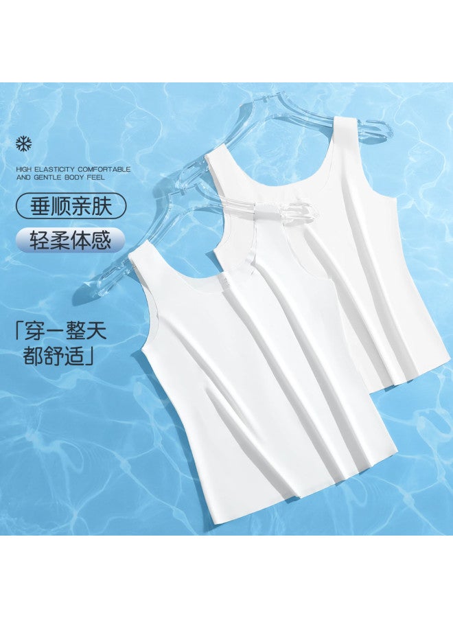 MIIOW 2-Pack Women'S Sleeveless Vests, Smooth And Soft, Contour-Cut For Layering Or Outer Wear - Image 3