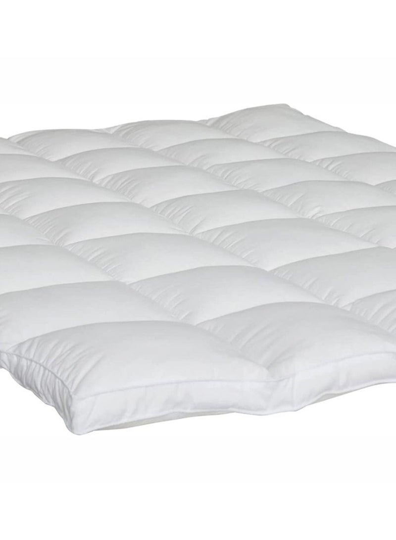 Mattress Topper Medicated 8 cm+ With 2 Soft Pillows 200x100 cm  - Image 3