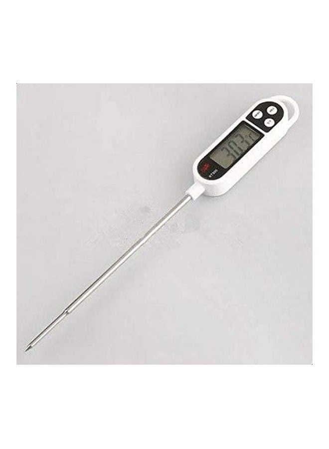 NIBEMINENT Kitchen Cooking Food Digital Probe Thermometer Gh1810 Silver