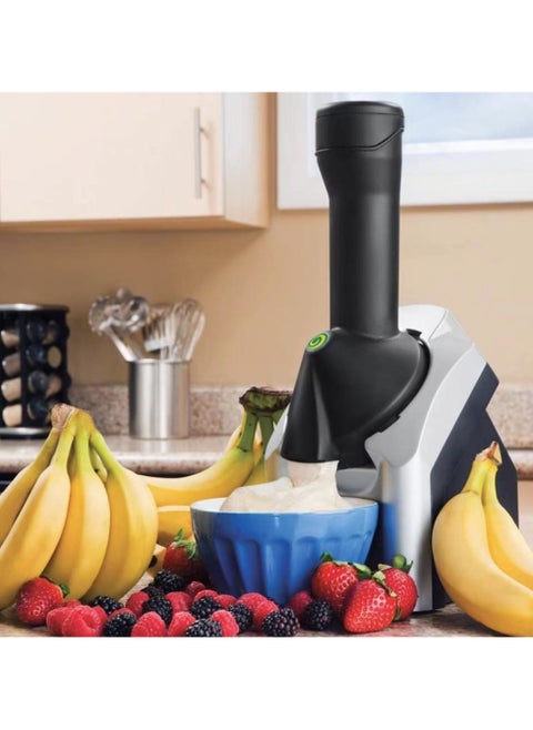 معدة صنع الآيس كريم الصغيرة للمنزل، معدة كهربائية لصنع الآيس كريم والفواكه واليغورت، معدة صنع الآيس كريم للأطفال