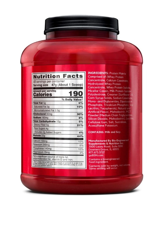 BSN Syntha-6 Ultra Premium Protein Matrix Vanilla Ice Cream Flavor 5 Lb  - Image 3
