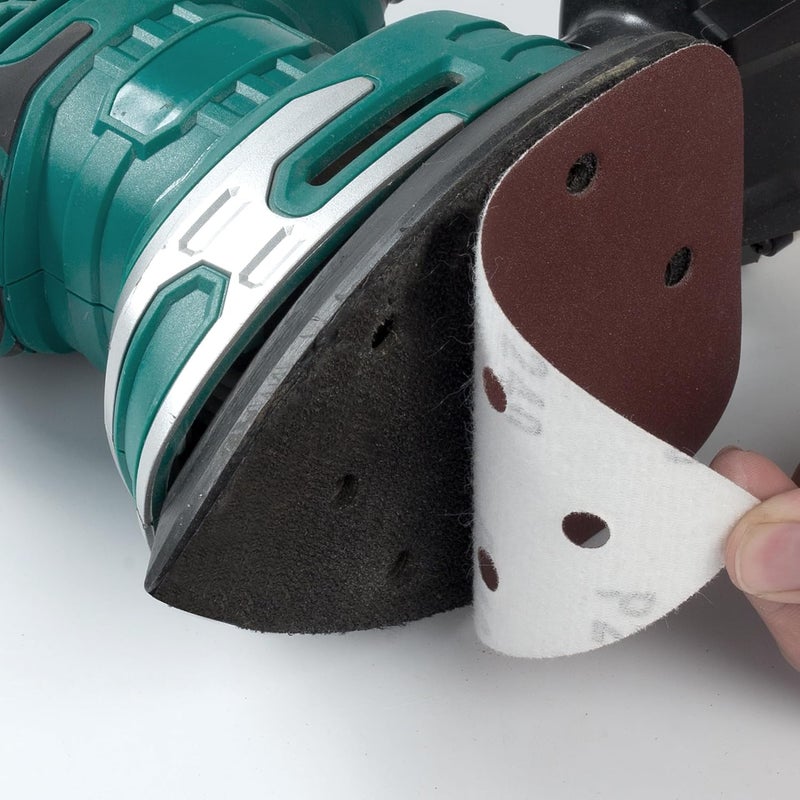 S SATC 60 PCS Mouse Sander Sandpaper 6 Holes Detail Sander Sandpaper Palm Sander Paper Hook and Loop Mouse Sanding Pads Assorted 60/80/100/120/180/240 Grit - Image 4