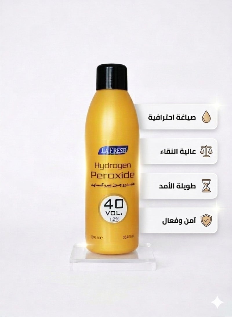 LA FRESH HYDROGEN PEROXIDE 40 VOL 1000 ML - Image 2