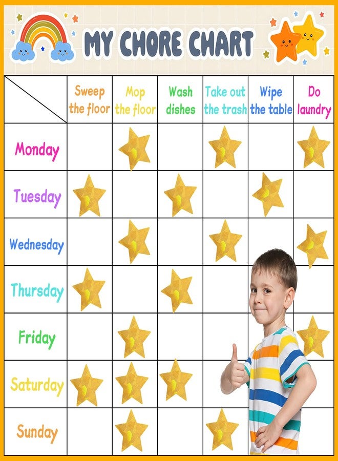 MOWPOG Star Stickers for Kids Reward, 1000 pcs Holographic Gold Star Stickers, 2 Rolls Sparkly Foil Star Stickers for Behavior Chart, Student Planner, School Classroom Students Teacher Supplies (1 inch) - Image 5