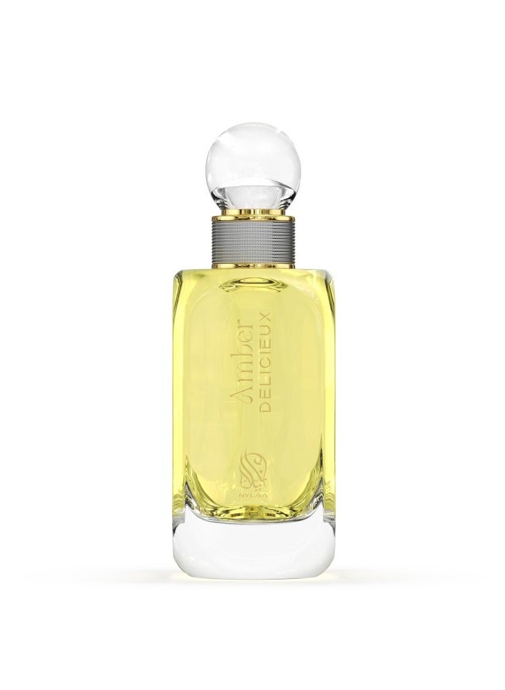 NYLAA Amber Deliceux Eau De Parfum For Men - 100 ML - Image 2