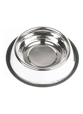 Stainless Steel Pets Food And Water Bowl - 18 cm
