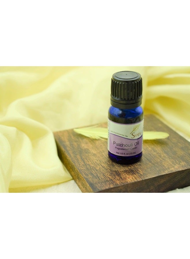 SVATV Patchouli Essential Oil Therapeutic Grade Aromatherapy Oils Fragrance Oil for Diffuser Yoga Massage & DIY Personal Care 10 ml - Image 4