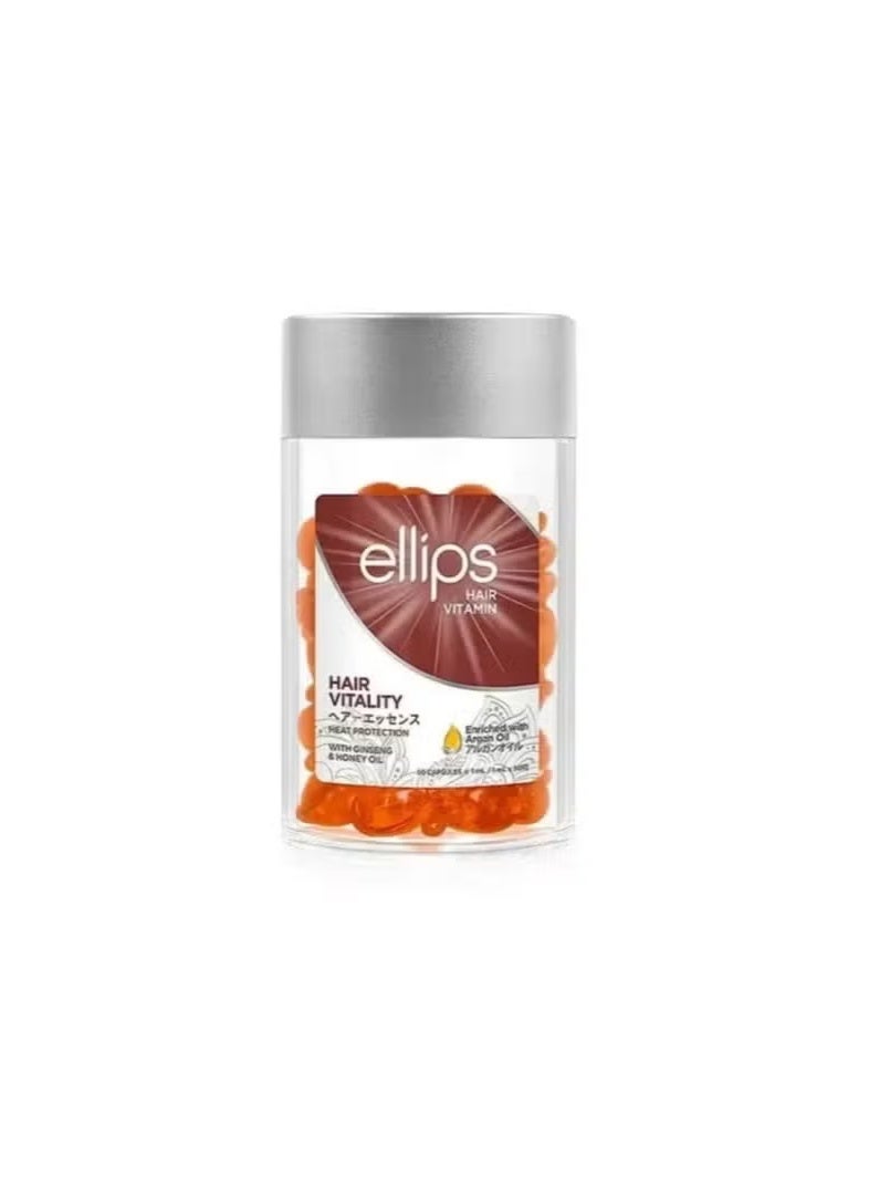 Ellips Hair Vitamin with Ginseng Oil and Honey 50 Capsules