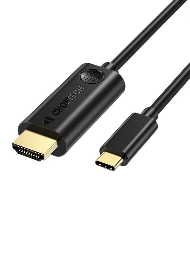 تشوتيك كابل من USB C إلى HDMI بطول 5.9 أقدام، (متوافق مع ثندربولت 3) بتردد 30 هرتز ودقّة عالية 4K - Image 1