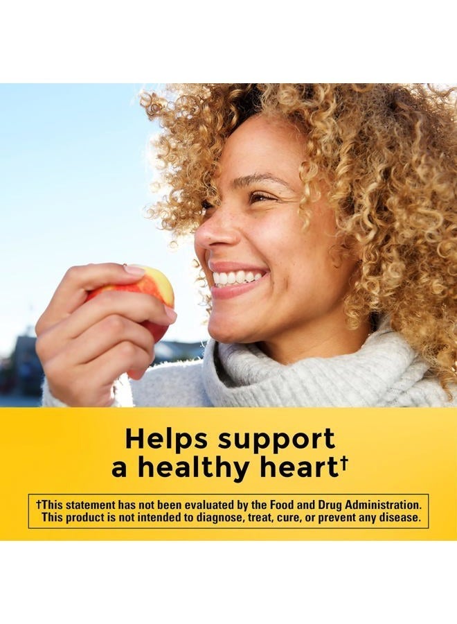 Nature Made CholestOff Plus, Dietary Supplement for Heart Health Support, 100 Softgels - Image 4
