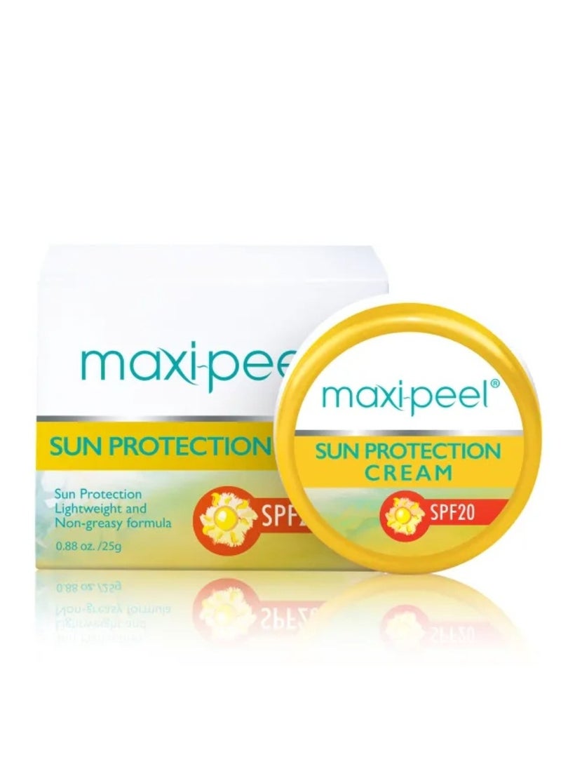 MAXI PEEL - Maxi-Peel Day & Night Creams (Maxi-Peel Sun Protection Cream 25g + Maxi-Peel Moisturizing Cream ) - Image 1