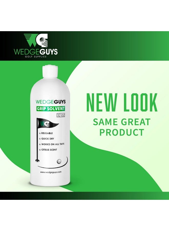 ويدج جايز - مذيب شريط قبضة الجولف الاحترافي من Wedge Guys لإعادة الإمساك بمضارب الجولف | محلول مذيب قبضة الجولف لإعادة الإمساك بسهولة وإصلاح مضارب الجولف - Image 1