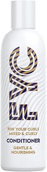 FYC بلسم FYC المغذي اللطيف للشعر المجعد خالي من الكبريتات لذوي الشعر المجعد المختلط صديق للنباتيين وصديق لطريقة الفتاة المجعدة 250 مل - Image 1