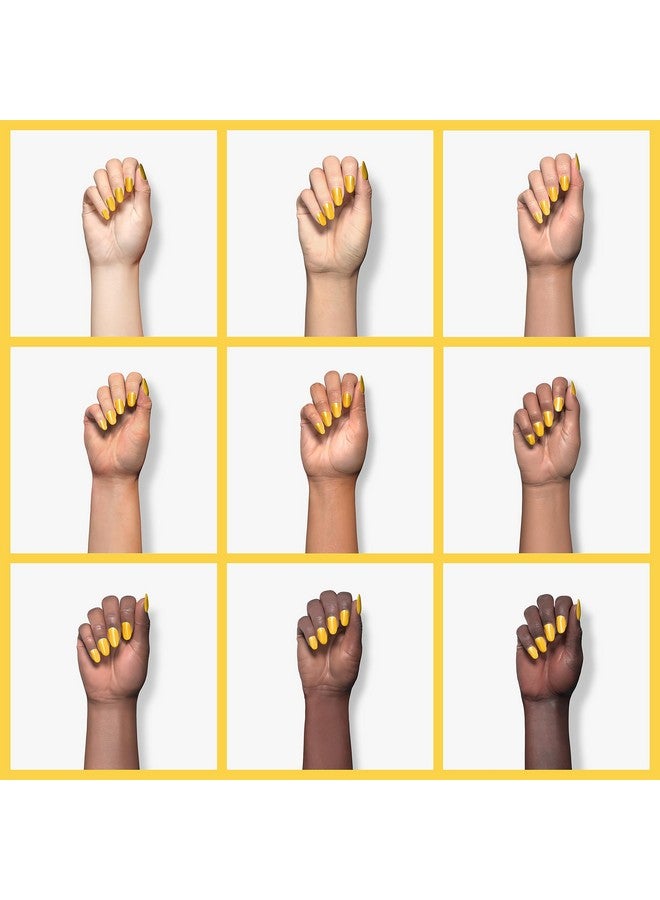 كيارا سكاي بودرة طلاء أظافر طويلة الأمد من كيارا سكاي، بدرجات اللون الأصفر، 1 أونصة، صني ديز - Image 3