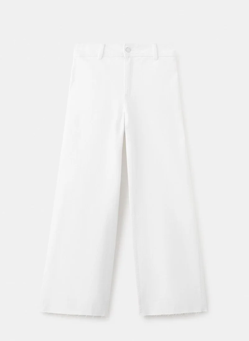 MANGO  Catherin culotte high-rise jeans for Women | Best Price UAE