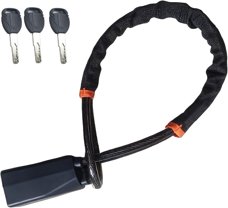 InYoHui Steering Wheel Lock Anti Theft Car Security Device with 3 Keys - Image 1