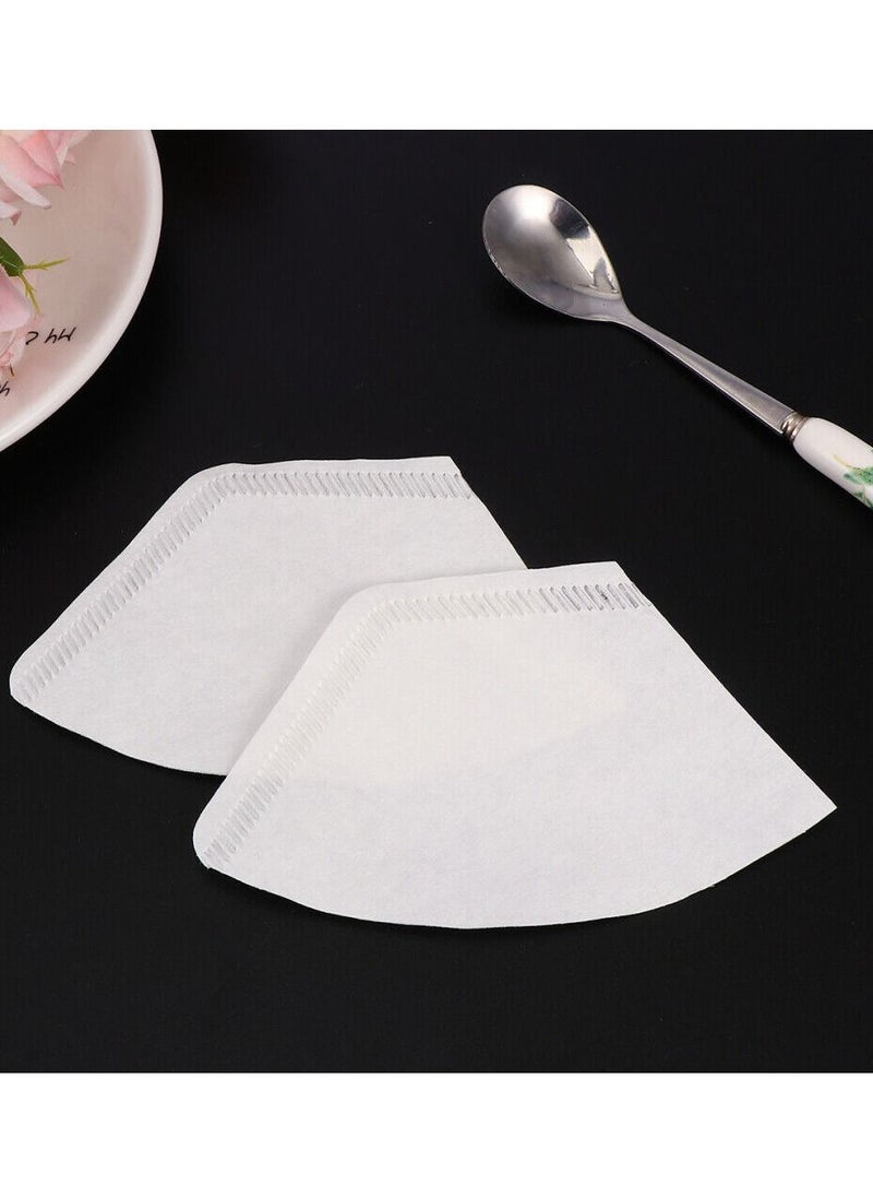 Qahwa American Coffee Drip Filter Paper 100 PCs, Good for Black Coffee Machine  - Image 3