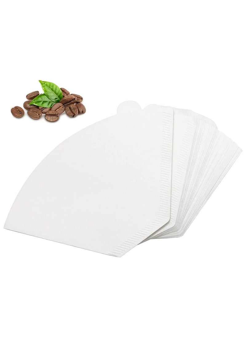 Qahwa American Coffee Drip Filter Paper 100 PCs, Good for Black Coffee Machine  - Image 1