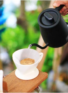 Qahwa American Coffee Drip Filter Paper 100 PCs, Good for Black Coffee Machine  - Image 5