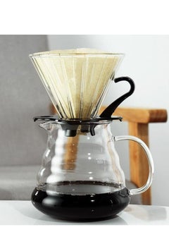 Qahwa American Coffee Drip Filter Paper 100 PCs, Good for Black Coffee Machine  - Image 2