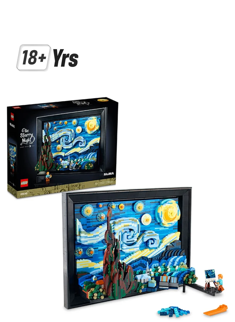 LEGO Ideas Vincent van Gogh – The Starry Night 21333 Building Kit (2316) Pieces